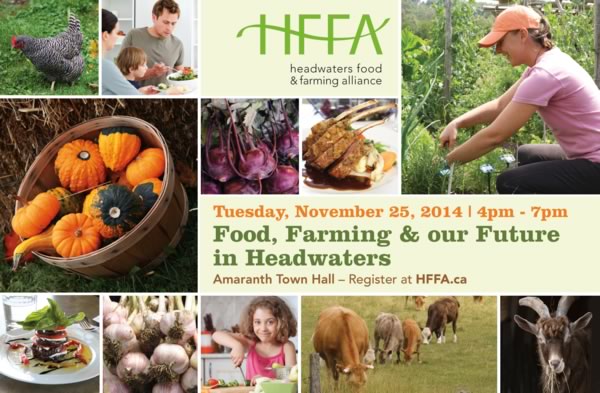 HFFA Food Farming and our Future in Headwaters