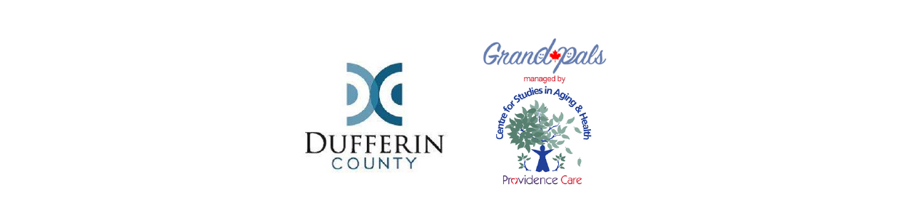 dufferin county and grandpals logos